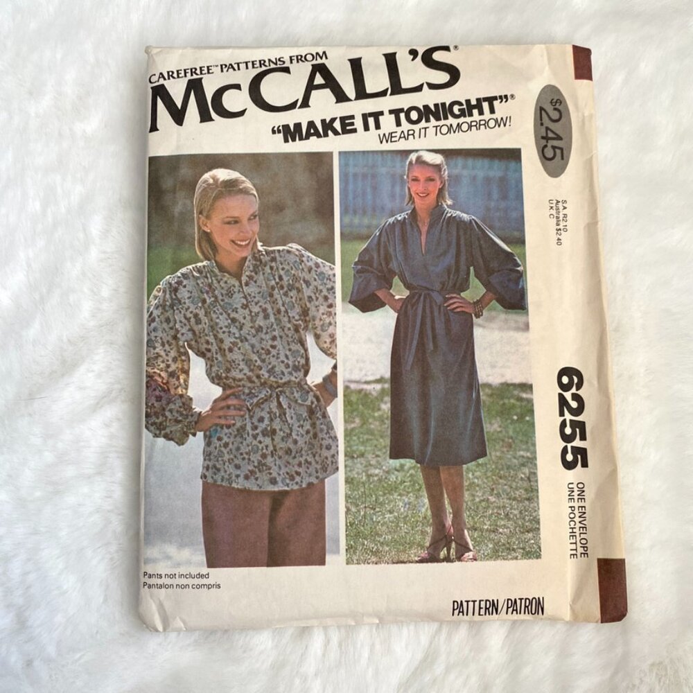 McCall's Sewing Pattern